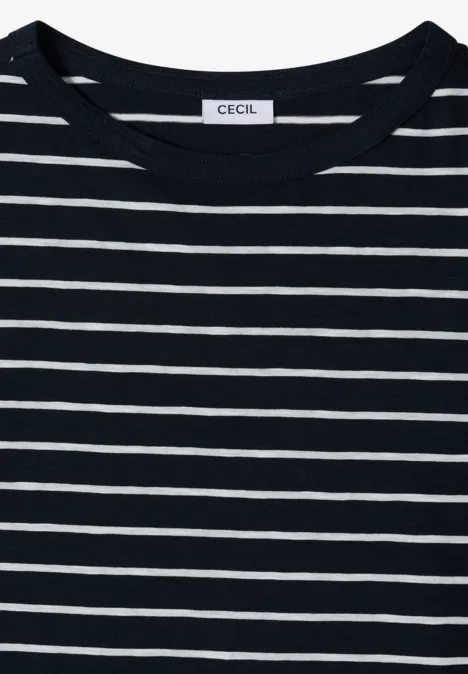 T-shirt à rayures universal blue