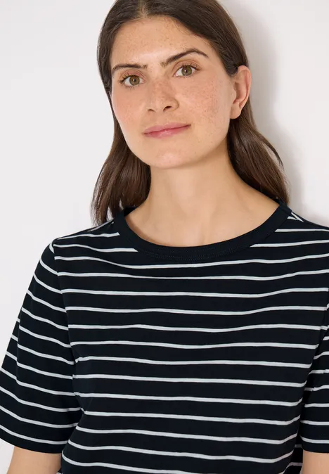 T-shirt à rayures universal blue
