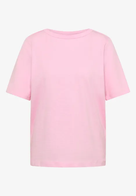T-shirt en couleur unie light blush rose