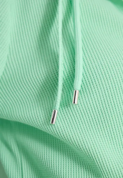 Jacke mit Kapuze und Streifenmuster juicy lime Jacke mit Kapuze und Streifenmuster juicy lime