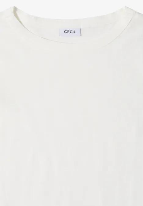 Shirt met strepen in een 2-pack vanilla white/pearl beige