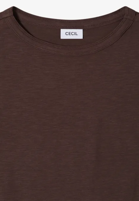 Shirt met strepen in een 2-pack macchiato brown/blush rose Shirt met strepen in een 2-pack macchiato brown/blush rose