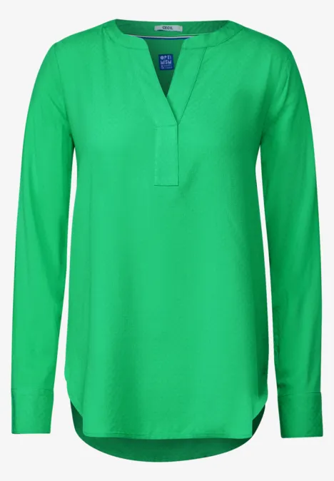 Dobby Longbluse celery green