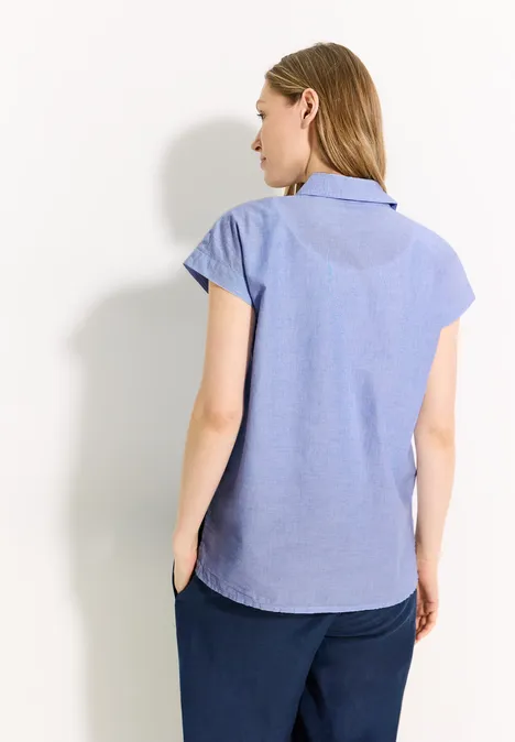 Chambray Bluse blouse blue