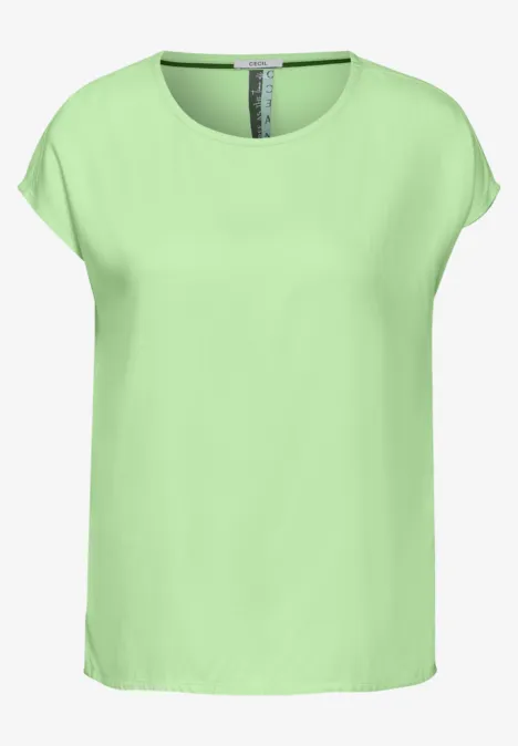 Viskose Bluse matcha lime