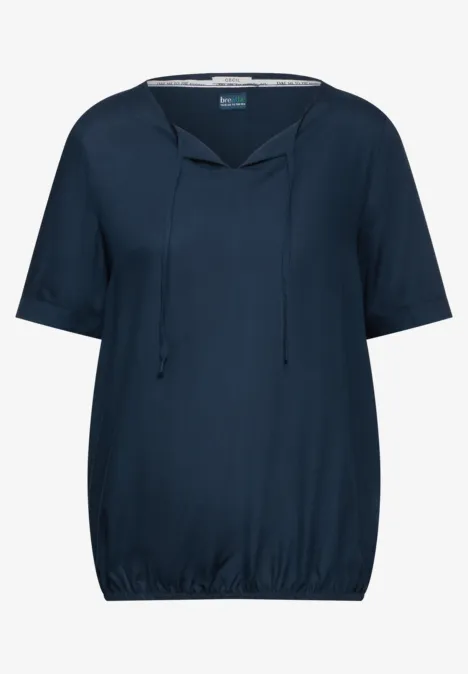Tunika Bluse dark petrol blue