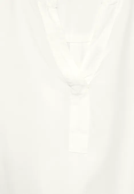 Viskose Bluse vanilla white