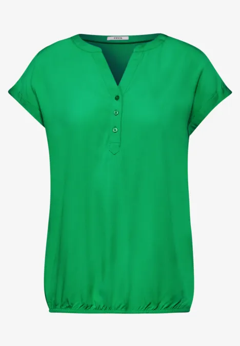 Viskose Bluse fresh apple green