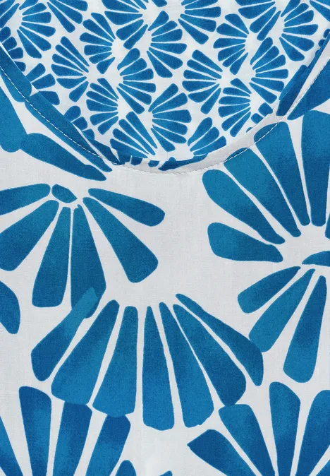 Printmix Bluse azure blue