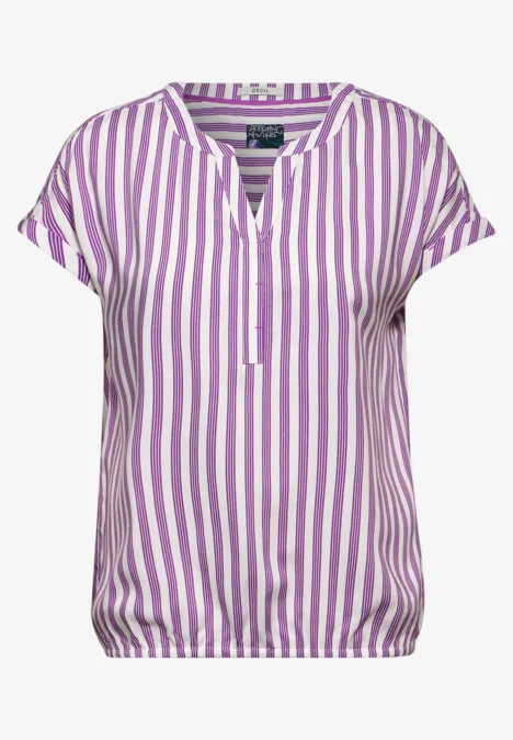 Gestreifte Bluse iced violet Gestreifte Bluse iced violet