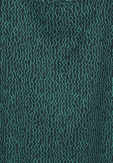 Ärmellose Bluse fir green