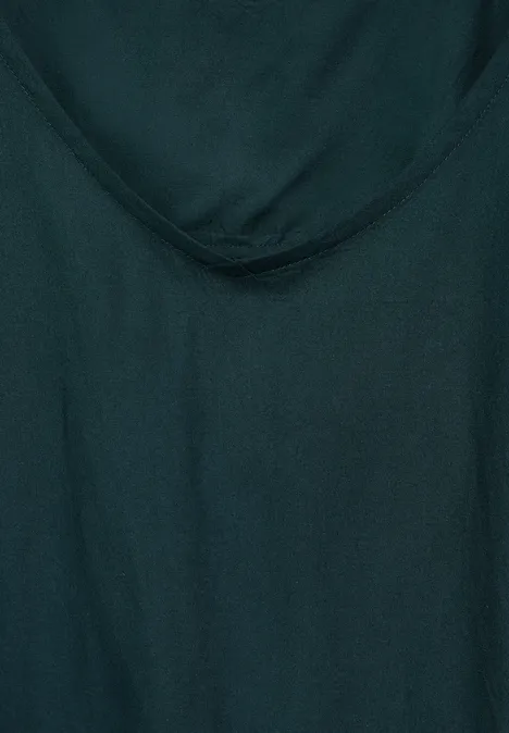 T-Shirt-Bluse fir green