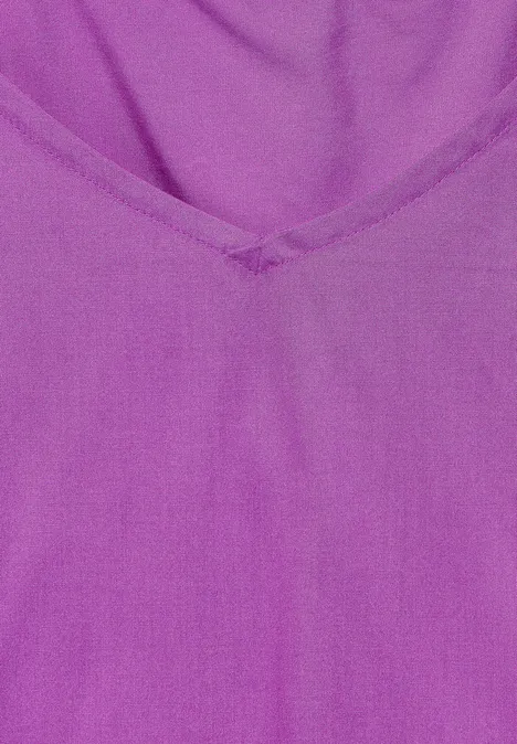 T-Shirt-Bluse iced violet