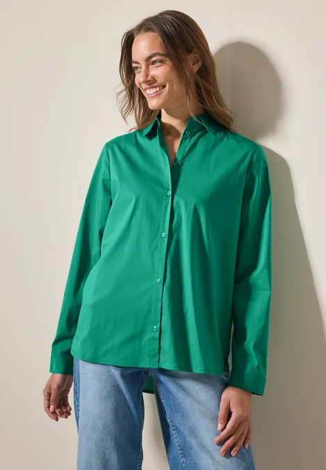 Basic Hemdbluse malachite green