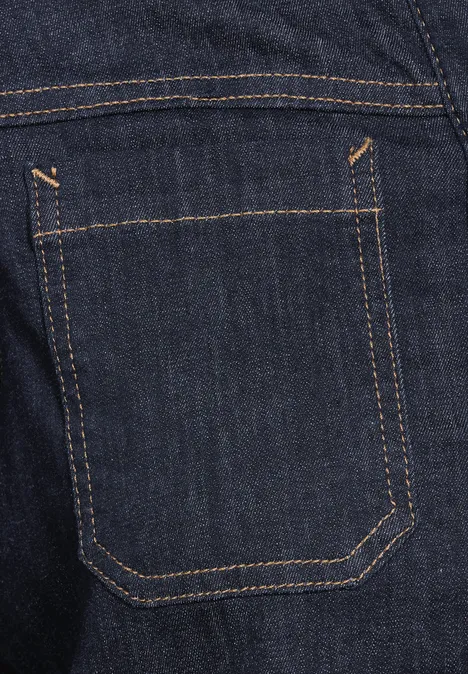 Jeansbluse rinsed wash