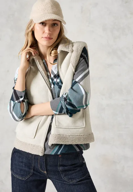 Karierte Bluse atlantic green