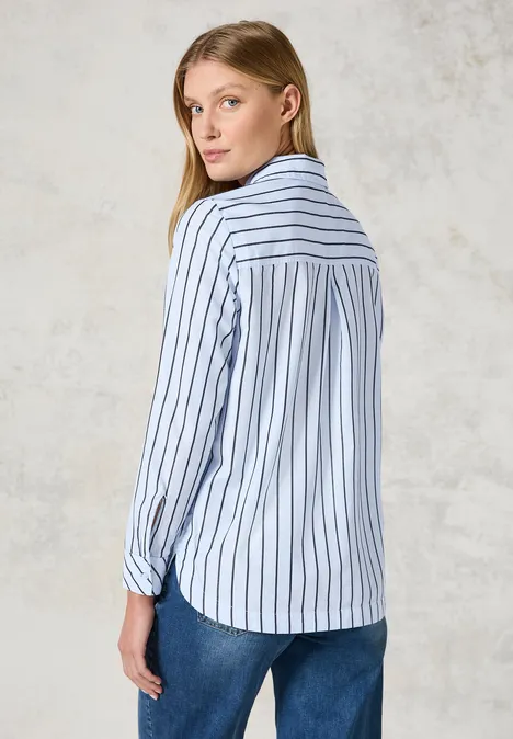 Gestreifte Bluse blouse blue