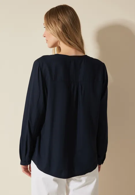 Tunika in Unifarbe universal blue