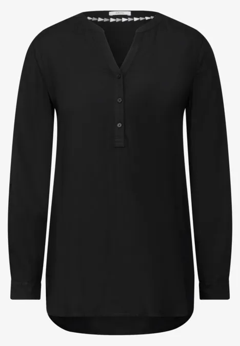 Lange Bluse Black