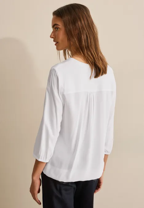 Tuniek in effen kleur White