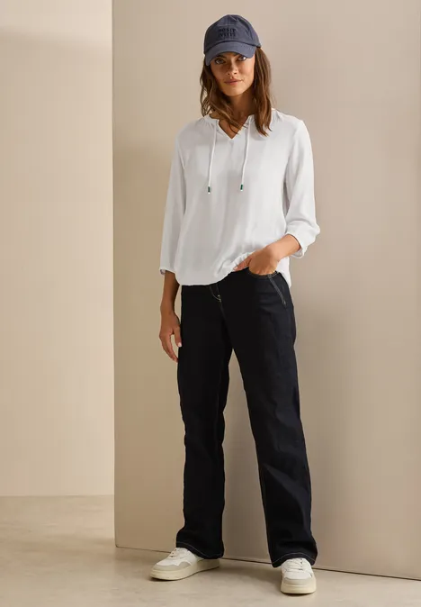 Tuniek in effen kleur White