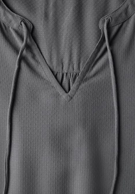 Tunika in Unifarbe graphite light grey