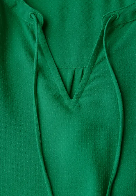 Tunika in Unifarbe garden green