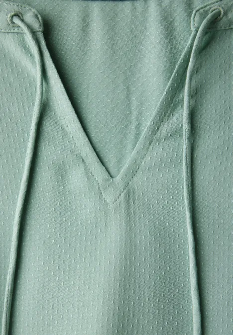 Tunika in Unifarbe matcha green