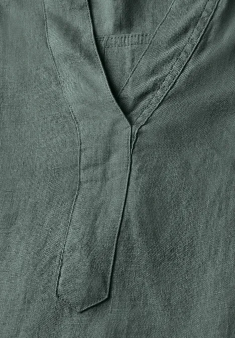 Leinenbluse balmy khaki