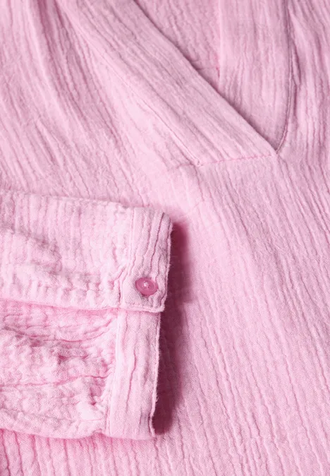 Musselin Bluse cherry blossom pink