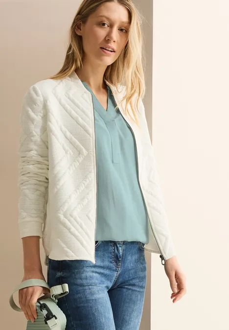 Bluse in Unifarbe cool salvia green