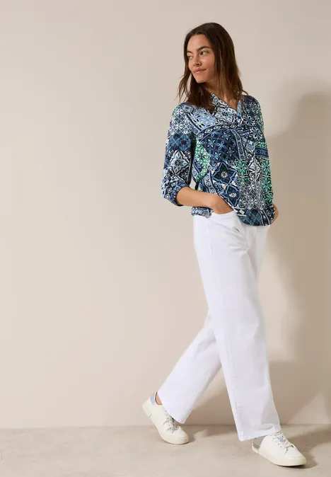 Blouse imprimée universal blue