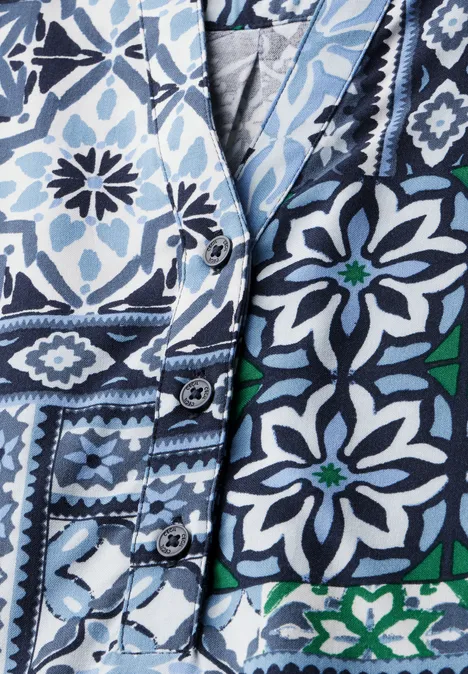 Blouse imprimée universal blue