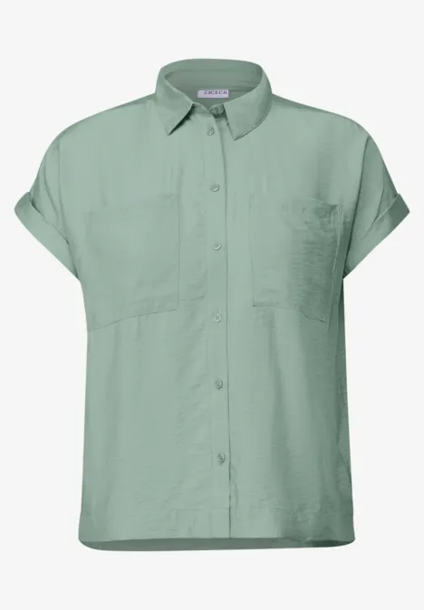 Hemdbluse matcha green