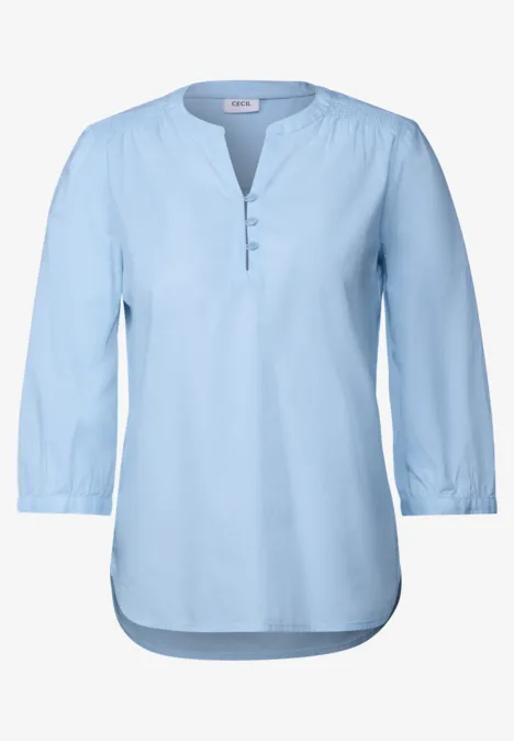Leichte Bluse pastel blue