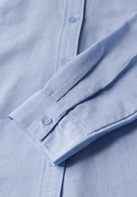Chambray Bluse blouse blue