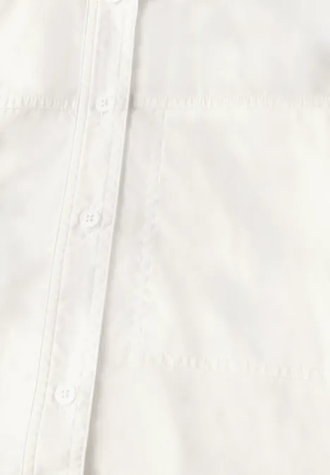 Sommerliche Hemdbluse vanilla white