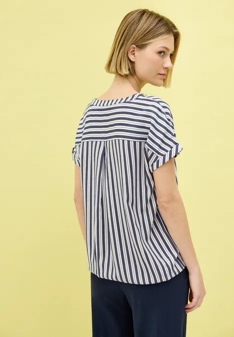 Gestreiftes Blusenshirt urban navy blue
