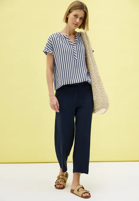 Gestreiftes Blusenshirt urban navy blue