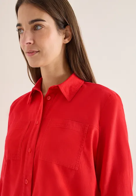 Cord Hemdbluse pumpkin orange Cord Hemdbluse pumpkin orange