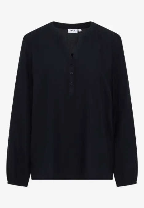 Tunika in Unifarbe urban dark blue