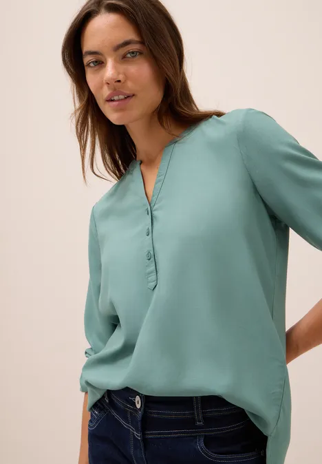 Tunika in Unifarbe jewel green