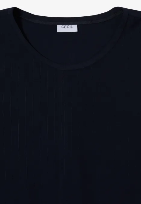 Bluse mit Tunnelzug urban dark blue