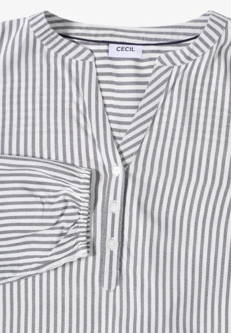Gestreifte Tunika urban dark blue
