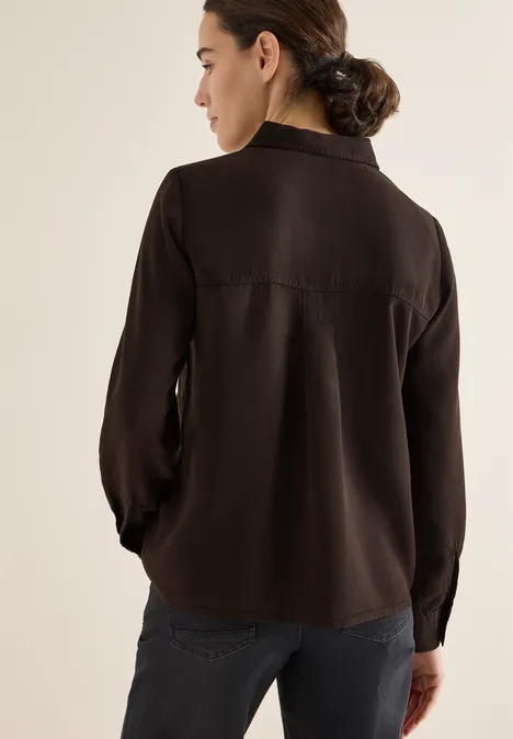 Chemisier Colored Lyocell tartufo brown