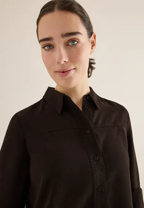Chemisier Colored Lyocell tartufo brown