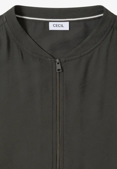 Blouson in effen kleur raw khaki