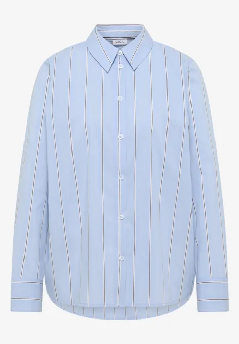 Bluzka koszulowa w paski null Bluzka koszulowa w paski null