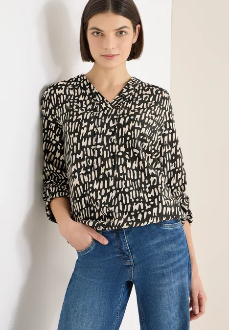 Blouse met trekkoord null