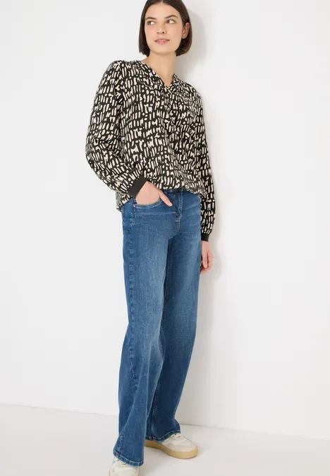 Blouse met trekkoord null